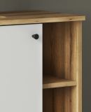Badm�bel Set 5-teilig Torsby in wei� und Evoke Eiche Badkombination 182 x 190 cm