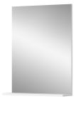 Badezimmer Spiegel Shawn in wei� Badspiegel mit Ablage 60 x 79 cm