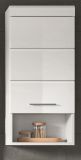 Badezimmer H�ngeschrank Shawn in wei� Hochglanz Badschrank h�ngend 37 x 79 cm