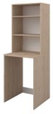 Waschmaschinenschrank Laundry in wei� und Jackson Eiche Set 3-teilig 204 x 184 cm