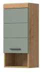 Badezimmer H�ngeschrank Shawn in Salbei und Artisan Eiche Badschrank h�ngend 37 x 79 cm