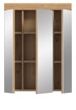 Badezimmer Spiegelschrank Shawn in Artisan Eiche Badschrank 3-t�rig 60 x 79 cm