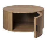 Couchtisch Torus in Eiche Beistelltisch rund 80 cm