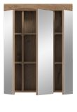 Badezimmer Spiegelschrank Willow in Nox Eiche Badschrank 3-t�rig 60 x 79 cm