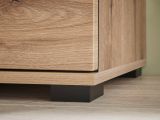 Highboard Design-D in Evoke Eiche Vitrine 90 x 140 cm