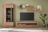 Vitrinenschrank Design-D in Evoke Eiche Vitrine 90 x 200 cm