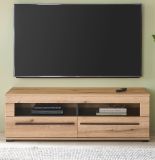 TV-Lowboard Design-D in Evoke Eiche TV Unterteil 140 cm, mit Soft-Close