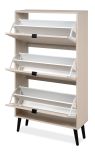 Schuhschrank Aldan in Samt, Schuhkipper 70 x 125 cm