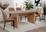 Esstisch Jaron in Hickory Walnuss Tisch ausziehbar 160 / 200 x 90 cm