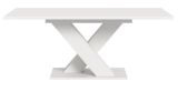 Esstisch Home-X in wei� Tisch ausziehbar 150 - 190 cm