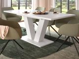 Esstisch Home-X in wei� Tisch ausziehbar 150 - 190 cm