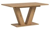 Esstisch Home-X in Artisan Eiche Tisch ausziehbar 150 - 190 cm