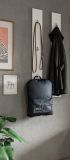 Garderobenpaneel Set SystemX in wei� 2x Wandgarderobe 115 cm
