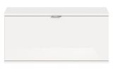 Schuhschrank SystemX in wei� Hochglanz Flur Diele Kommode 91 cm