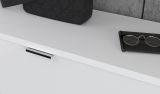 Garderobe Set 4-teilig SystemX in wei� Hochglanz Garderobenkombination 117 cm