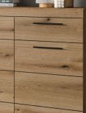 Schuhschrank Shawn in Evoke Eiche Flurkommode 90 x 96 cm