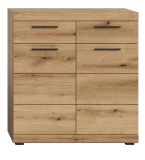 Schuhschrank Shawn in Evoke Eiche Flurkommode 90 x 96 cm