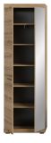 Garderobenschrank Shawn in Evoke Eiche Garderobe oder gro�er Schuhschrank mit Spiegel 62 x 197 cm