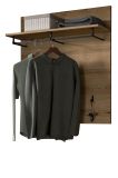 Garderobenpaneel Shawn in Evoke Eiche Wandgarderobe 90 x 98 cm