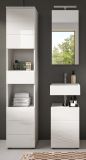 Badm�bel Set 3-teilig Larik in wei� Hochglanz Badkombination 91 x 190 cm