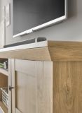TV-Lowboard Dorset in Eiche Gold Landhaus TV Unterteil 152 cm, Soft-Close