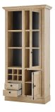Wohnwand Dorset in Eiche Gold Landhaus Wohnkombination 4-teilig 382 cm, Soft-Close