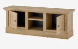 TV-Lowboard und Wandboard Dorset in Eiche Gold Landhaus Set 2-teilig 152 cm, Soft-Close