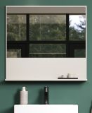 Badezimmer Spiegel Jardins in Kaschmir / Sand, Badspiegel mit Ablage 80 x 74 cm