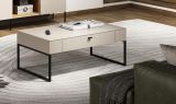 Couchtisch Jardins in Kaschmir / Sand 110 x 68 cm, Schublade mit Soft-Close
