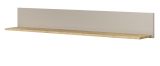 Wandboard Jardins in Kaschmir / Sand und Evoke Eiche Wandregal 140 cm