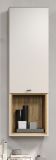 H�ngeschrank Jardins in Kaschmir / Sand mit Eiche 40 x 130 cm, Soft-Close