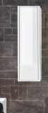 Badezimmer Hochschrank Glide in wei� Hochglanz, H�ngeschrank 30 x 119 cm mit Push-Open