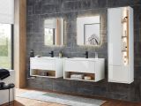 Badezimmer Spiegel Glide mit LED Beleuchtung und Touchschalter 80 cm