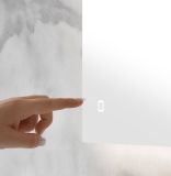Badezimmer Spiegel Glide mit LED Beleuchtung und Touchschalter 100 cm