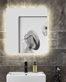 Badezimmer Spiegel Glide mit LED Beleuchtung und Touchschalter 60 cm