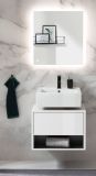 Badezimmer Spiegel Glide mit LED Beleuchtung und Touchschalter 60 cm
