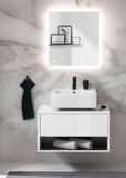 Badezimmer Spiegel Glide mit LED Beleuchtung und Touchschalter 80 cm