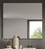 Garderobenspiegel Cooper Basalt Grau, Wandspiegel 80 cm