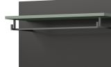 Garderobe Set 6-teilig Cooper in Salbei Gr�n und Basalt Grau, Komplett-Set mit Soft-Close