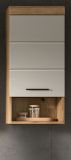 Badezimmer H�ngeschrank Shawn in Sand Kaschmir und Evoke Eiche Badschrank h�ngend 37 x 79 cm