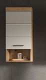 Badezimmer H�ngeschrank Shawn in Sand Kaschmir und Evoke Eiche Badschrank h�ngend 37 x 79 cm