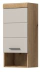 Badezimmer H�ngeschrank Shawn in Sand Kaschmir und Evoke Eiche Badschrank h�ngend 37 x 79 cm