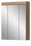 Badezimmer Spiegelschrank Shawn in Evoke Eiche Badschrank 3-t�rig 60 x 79 cm
