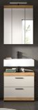 Badm�bel Set 2-teilig Shawn in Sand Kashmir und Evoke Eiche Badkombination 60 x 191 cm