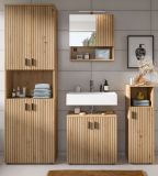 Badm�bel Set 4-teilig Livia in Artisan Eiche Badkombination 180 x 192 cm