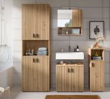 Badm�bel Set 4-teilig Livia in Artisan Eiche Badkombination 180 x 192 cm
