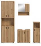 Badm�bel Set 4-teilig Livia in Artisan Eiche Badkombination 180 x 192 cm