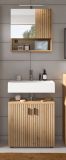Badm�bel Set 2-teilig Livia in Artisan Eiche Badkombination 60 x 180 cm