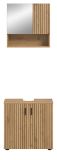Badm�bel Set 2-teilig Livia in Artisan Eiche Badkombination 60 x 180 cm