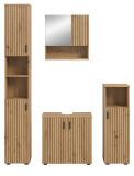 Badm�bel Set 4-teilig Livia in Artisan Eiche Badkombination 150 x 192 cm